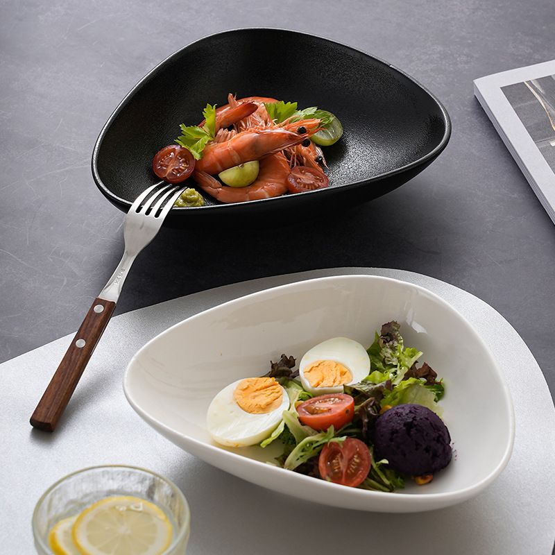 Creative Triangular Fruit Salad Bowl