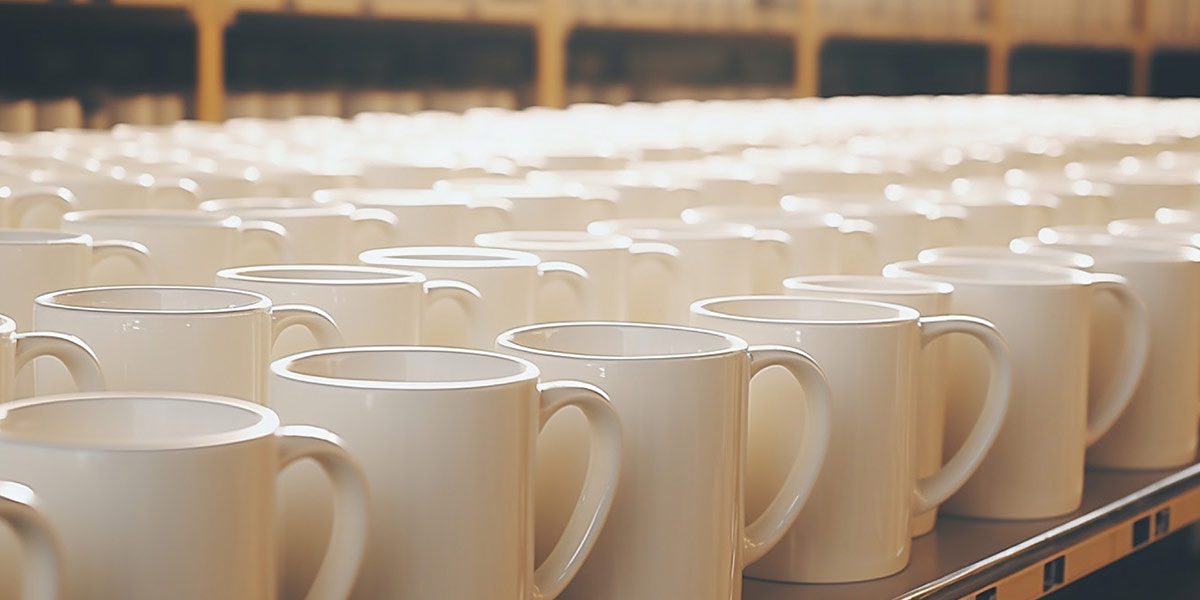 Cost-effective ceramic tableware