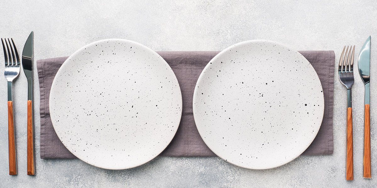 ceramic dinner plates