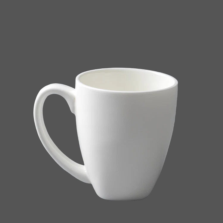 Pure White Ceramic Cup - X011422