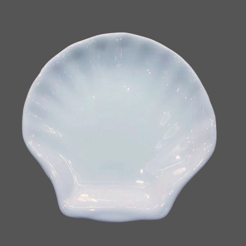 Pure White Ceramic Plate - X022645