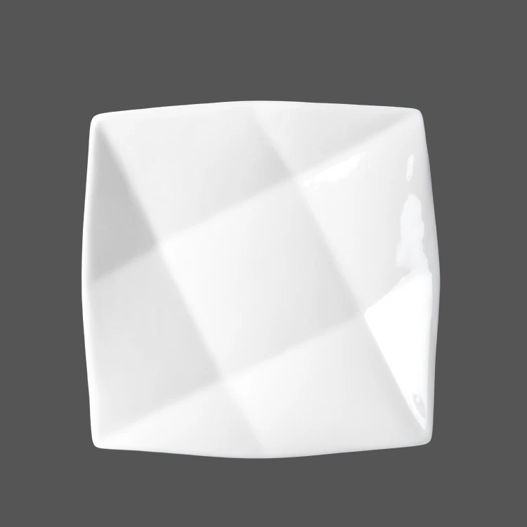 Pure White Ceramic Plate - X011018