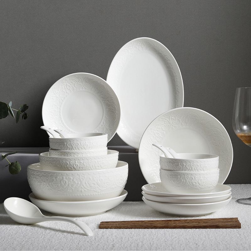Alice Relief Classic 7-Piece Tableware Set