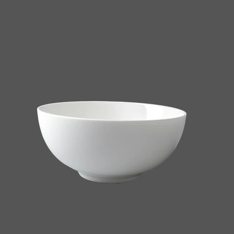 Pure White Ceramic Bowl - X011195