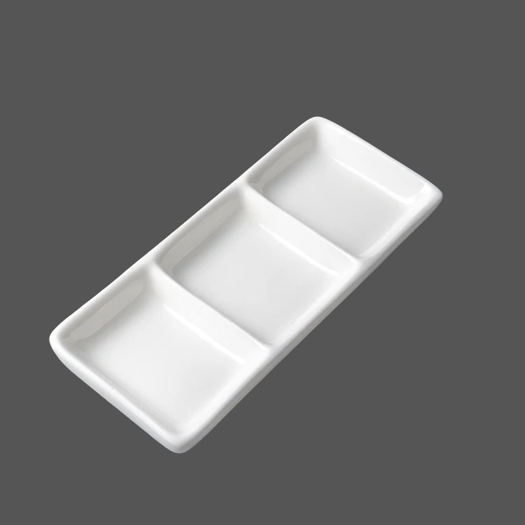 Pure White Ceramic Sauce Dish - X011303