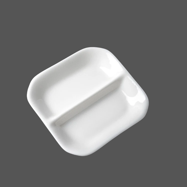 Pure White Ceramic Sauce Dish - X011299