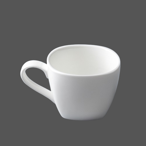 Pure White Ceramic Cup - X011404