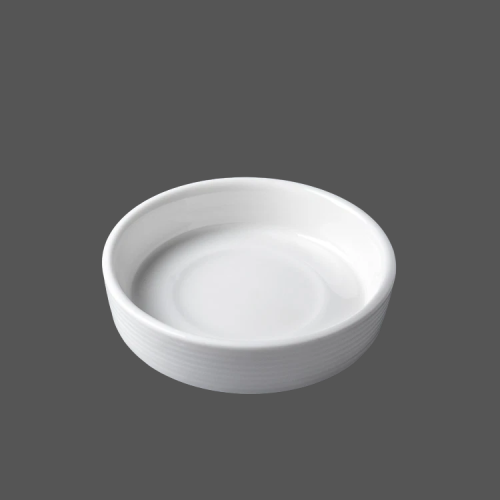 Pure White Ceramic Sauce Dish - X011304