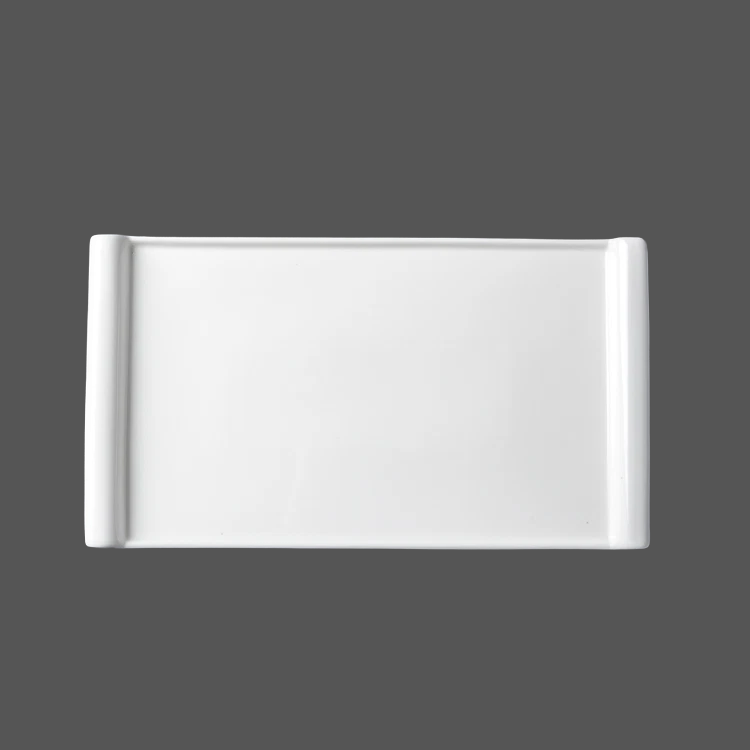 Pure White Ceramic Plate - X011086
