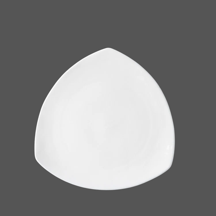 Pure White Ceramic Plate - X011008