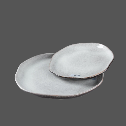 Pure White Ceramic Plate - X032012