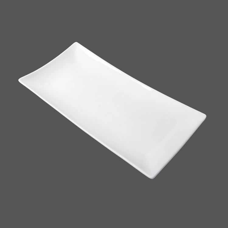 Pure White Ceramic Plate - X011107