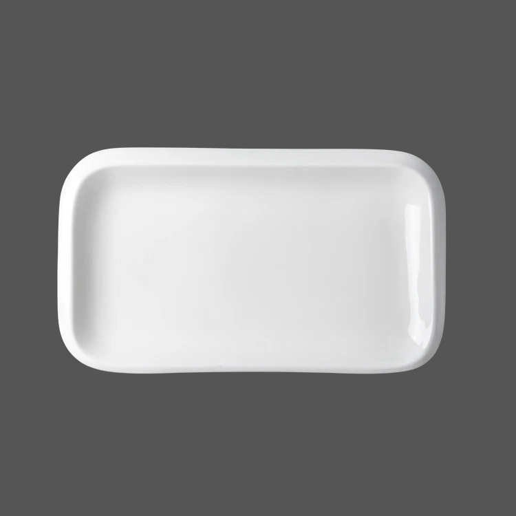 Pure White Ceramic Plate - X011030
