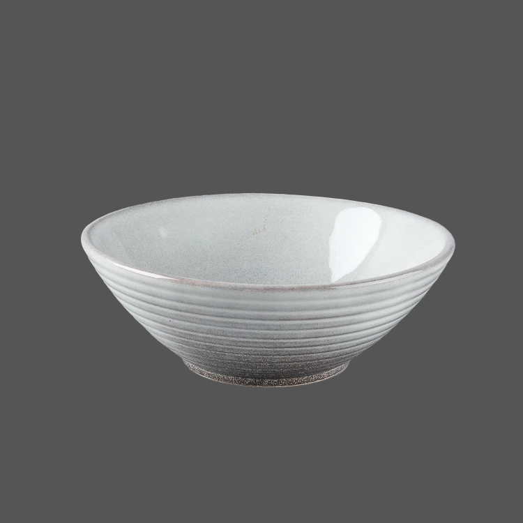 Pure White Ceramic Bowl - X032003