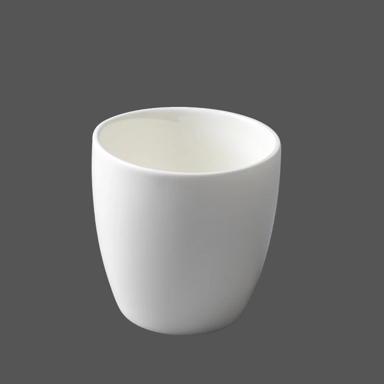 Pure White Ceramic Cup - X011407