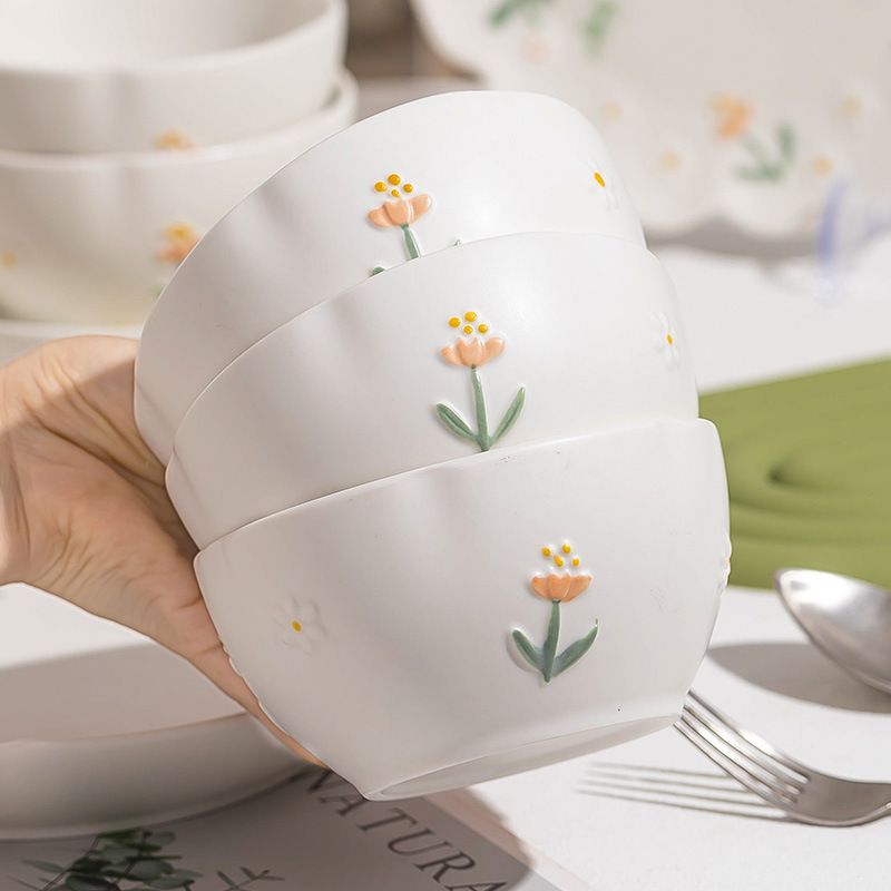Little Daisy Embossed Tableware Set - 2