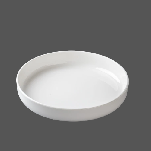 Pure White Ceramic Plate - X022912
