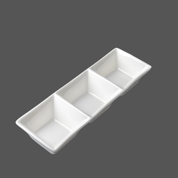 Pure White Ceramic Sauce Dish - X011328