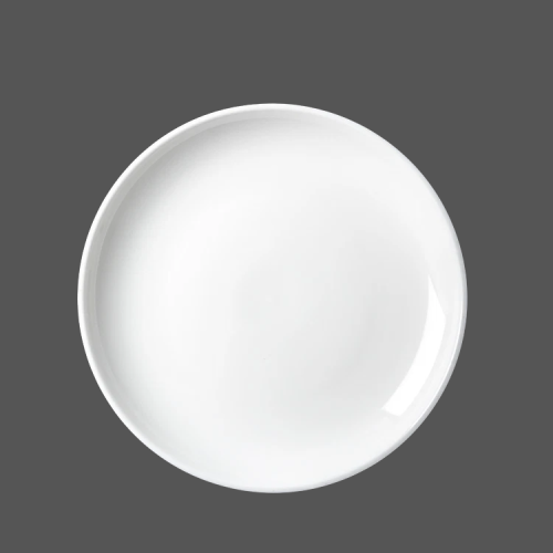 Pure White Ceramic Plate - X011003