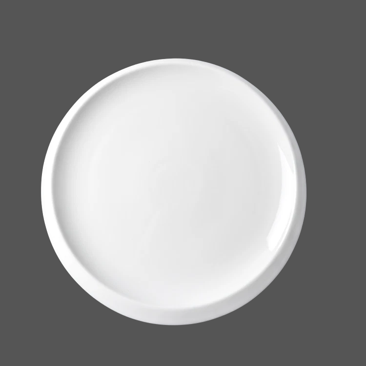 Pure White Ceramic Plate - X011031