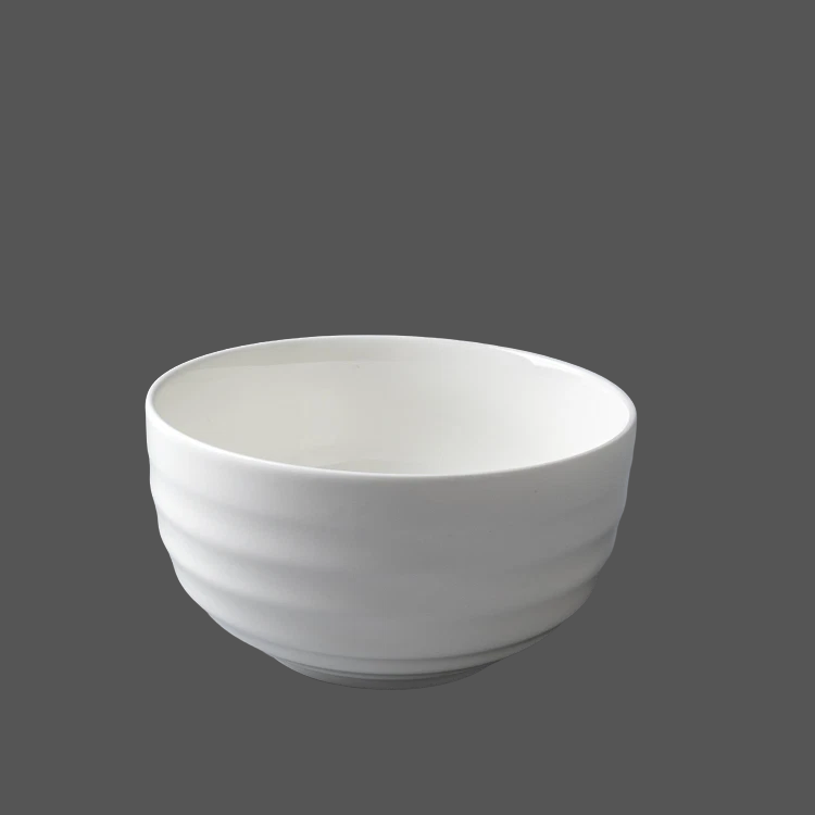 Pure White Ceramic Bowl - X011231