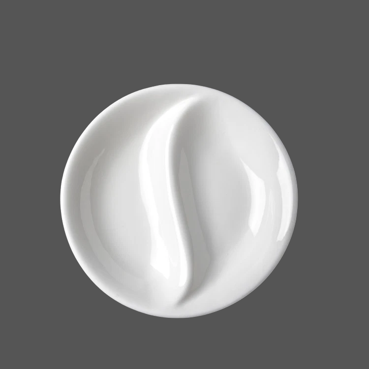 Pure White Ceramic Sauce Dish - X011302
