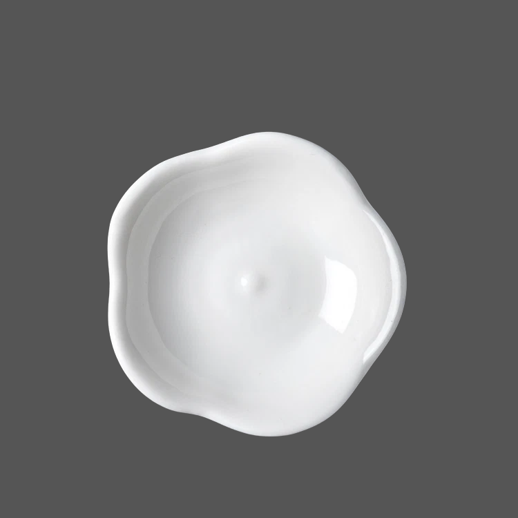 Pure White Ceramic Sauce Dish - X011295