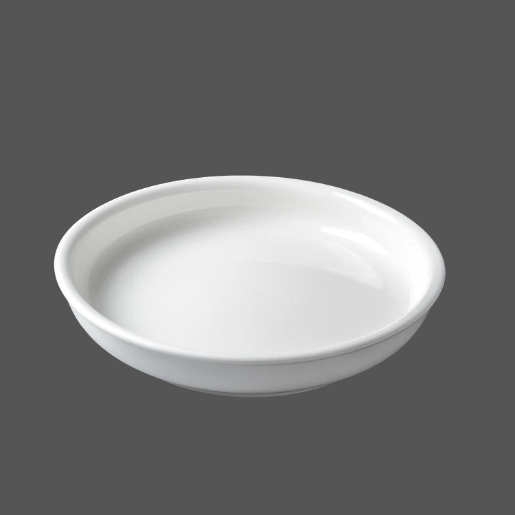 Pure White Ceramic Plate - X011110