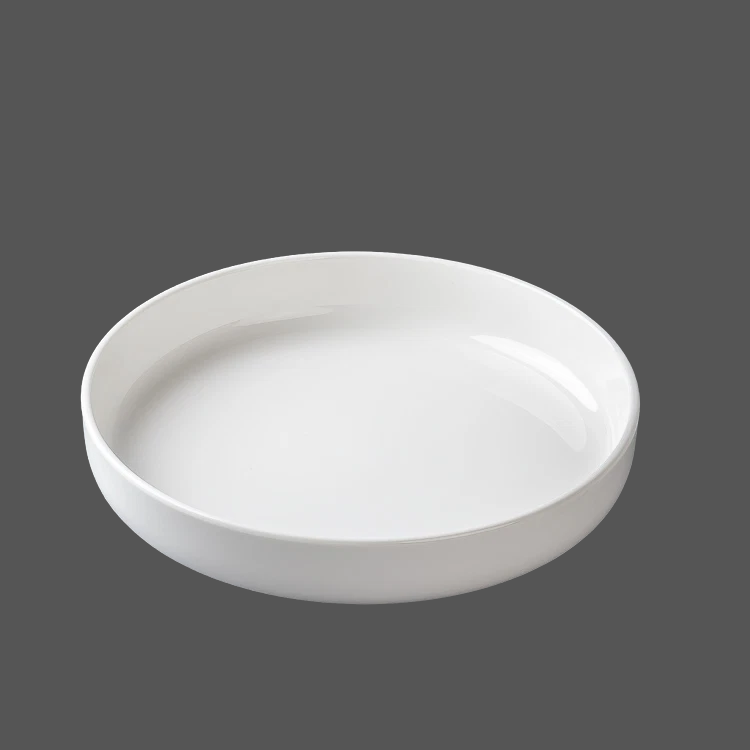 Pure White Ceramic Plate - X022912