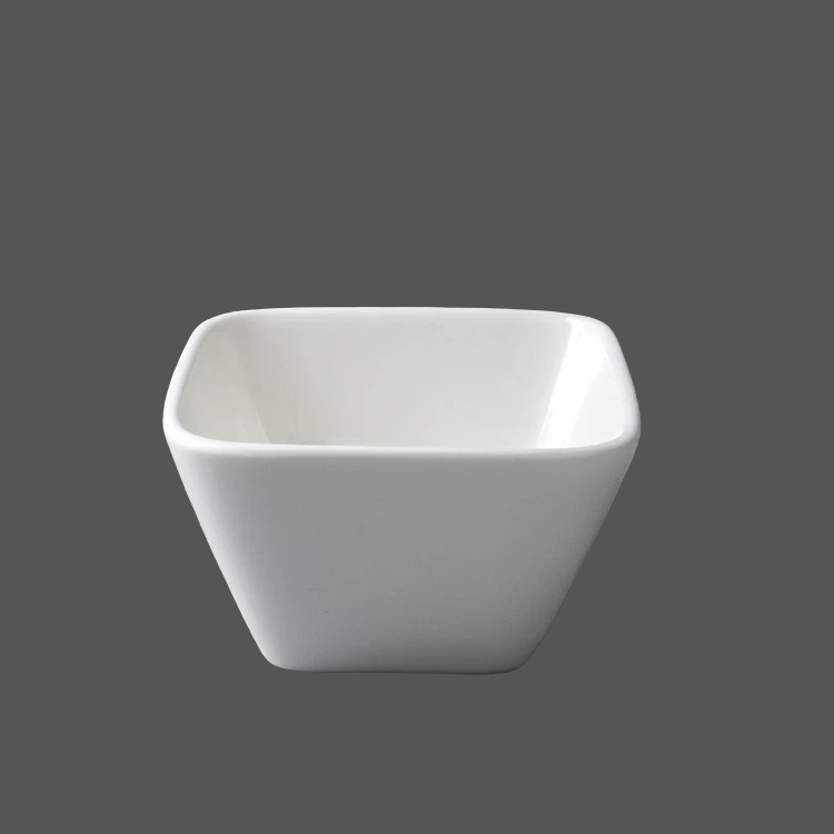 Pure White Ceramic Sauce Dish - X011315