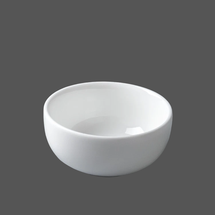 Pure White Ceramic Sauce Dish - X011312