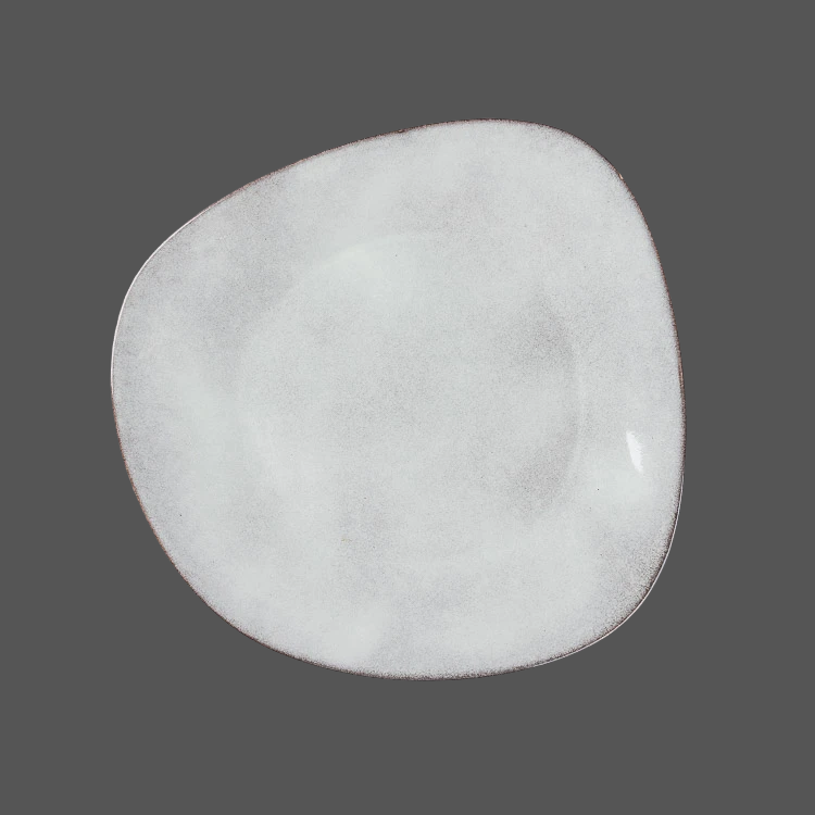 Pure White Ceramic Plate - X031993