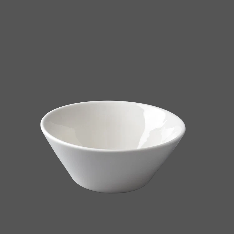 Pure White Ceramic Bowl - X011276