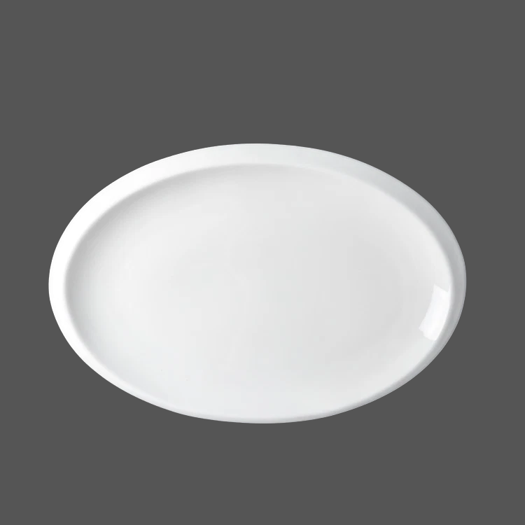 Pure White Ceramic Plate - X011068