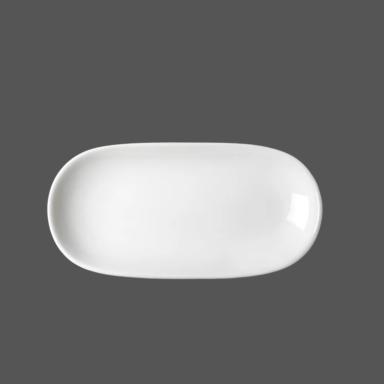 Pure White Ceramic Sauce Dish - X011378