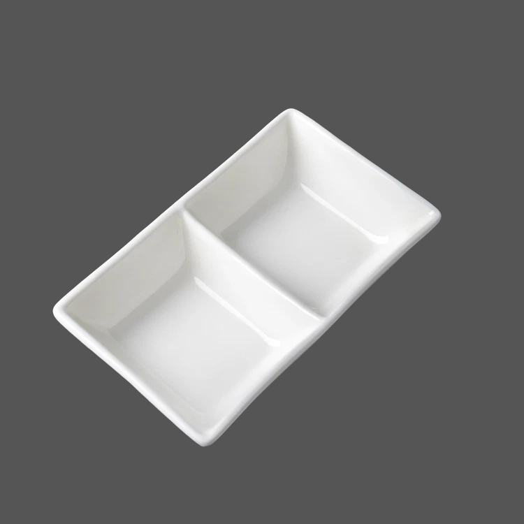 Pure White Ceramic Sauce Dish - X011319