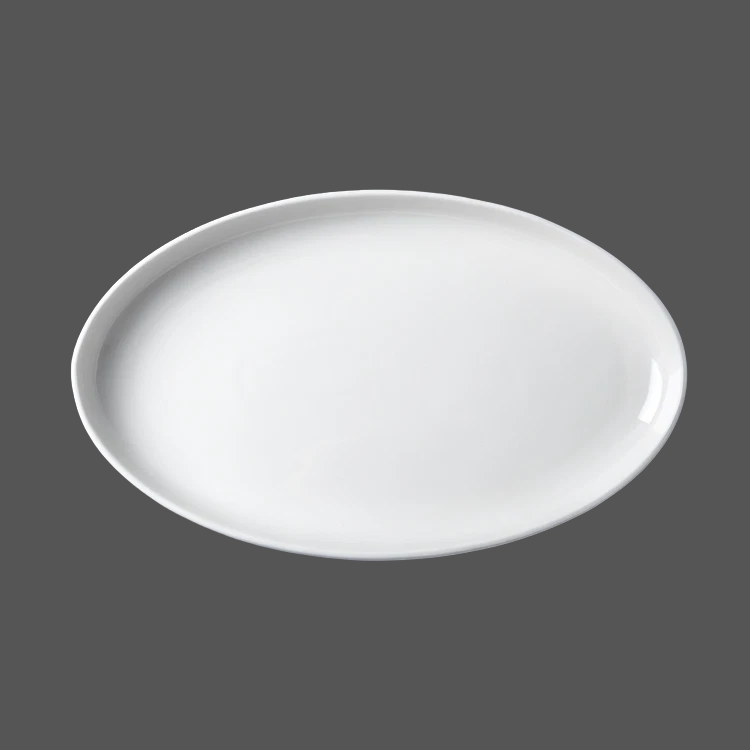 Pure White Ceramic Plate - X011168