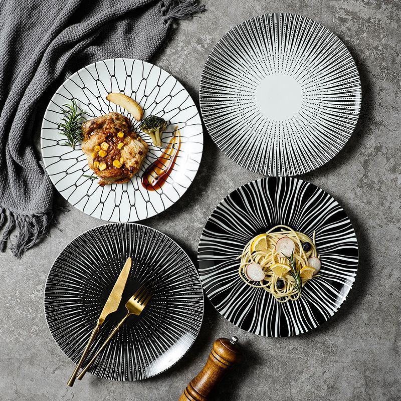Art Tableware Set - Nordic Minimalist Creative Dinner Plate