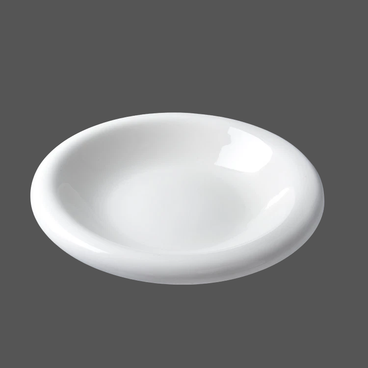 Pure White Ceramic Plate - X011025