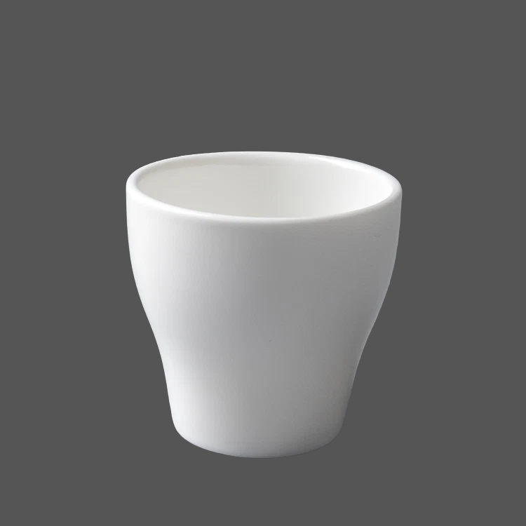 Pure White Ceramic Cup - X011461