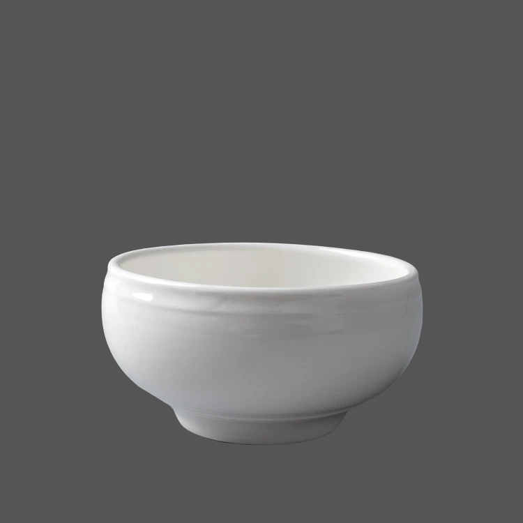 Pure White Ceramic Bowl - X011278