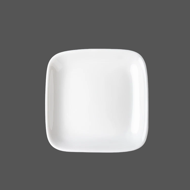 Pure White Ceramic Sauce Dish - X021471