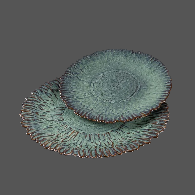 Pure White Ceramic Plate - X031921