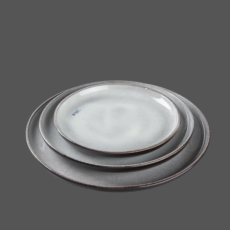 Pure White Ceramic Plate - X032066