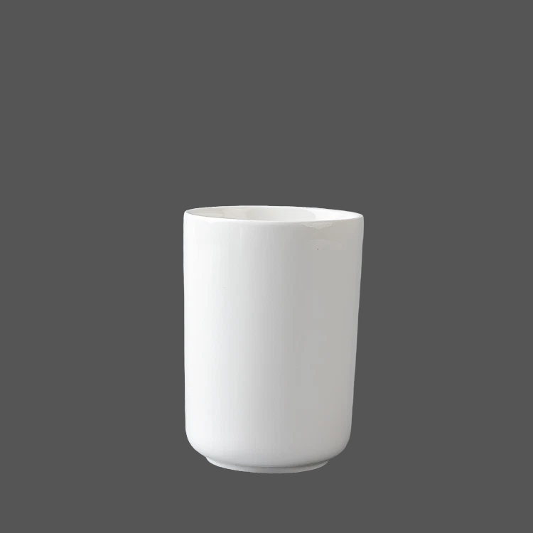 Pure White Ceramic Cup - X022892