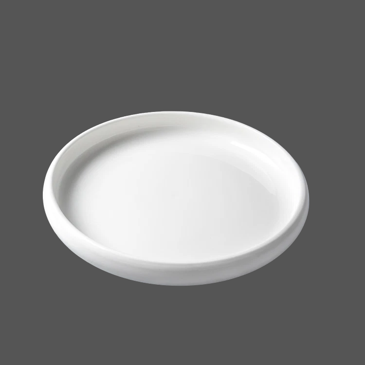 Pure White Ceramic Plate - X011169