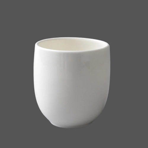 Pure White Ceramic Cup - X011450