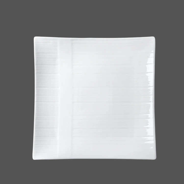 Pure White Ceramic Plate - X011085