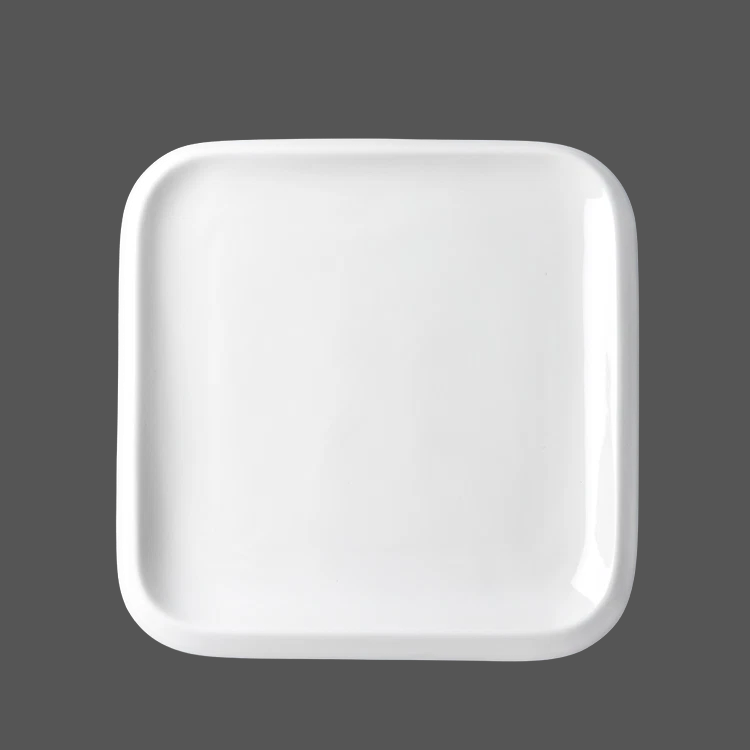 Pure White Ceramic Plate - X011029