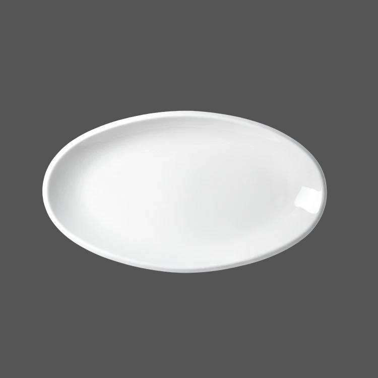 Pure White Ceramic Plate - X011011
